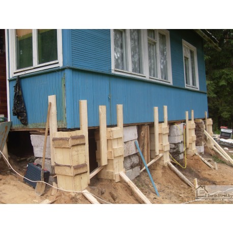 Подъем деревянных домов